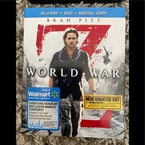 Blu-Ray DVD world war z - new unedited cut